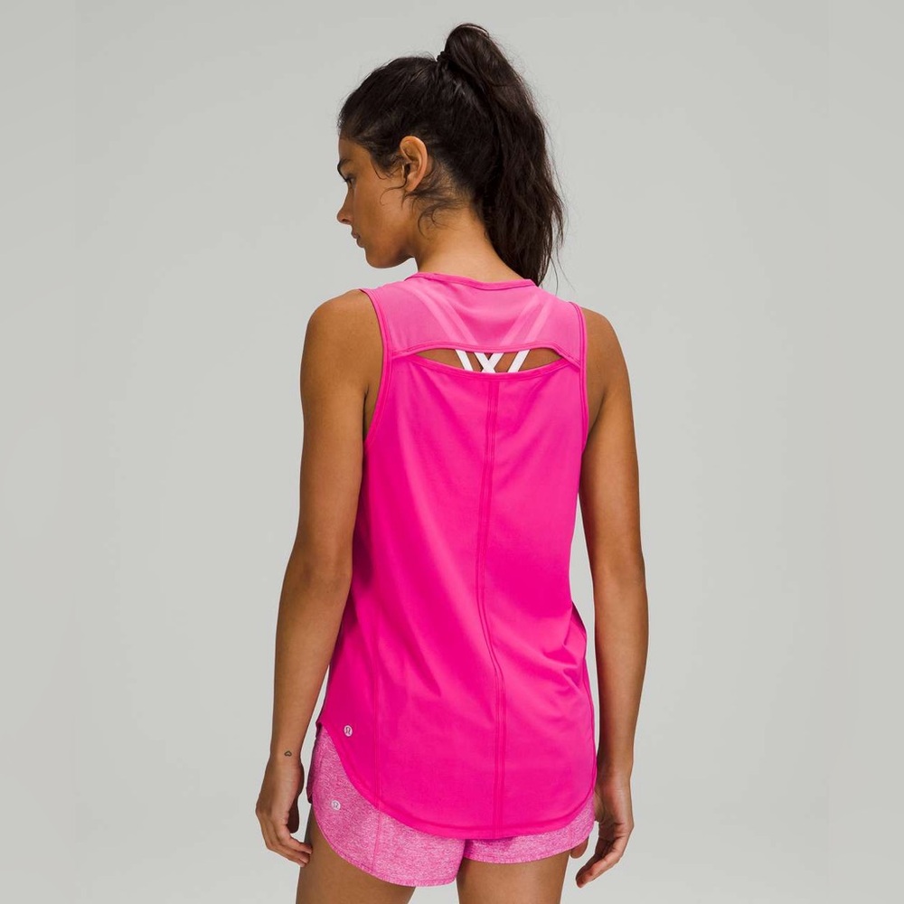 Lululemon Sculpt Tank Top Sonic Pink Size 8